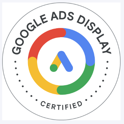Zertifizierungs-Badge: Google Ads Display