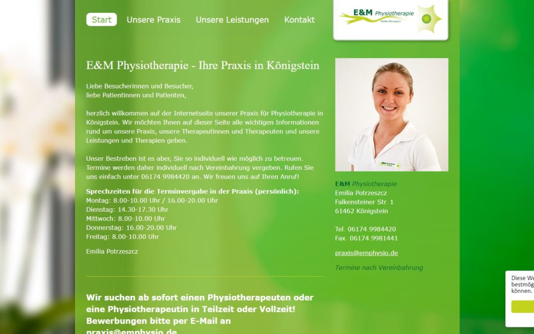 E&M Physiotherapie, Königstein