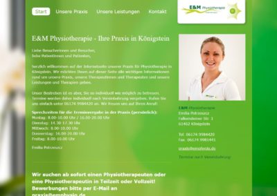 E&M Physiotherapie, Königstein